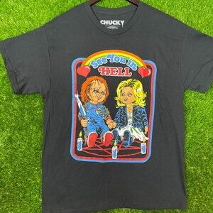 Chucky, See You in Hell Movie T-shirt size Large